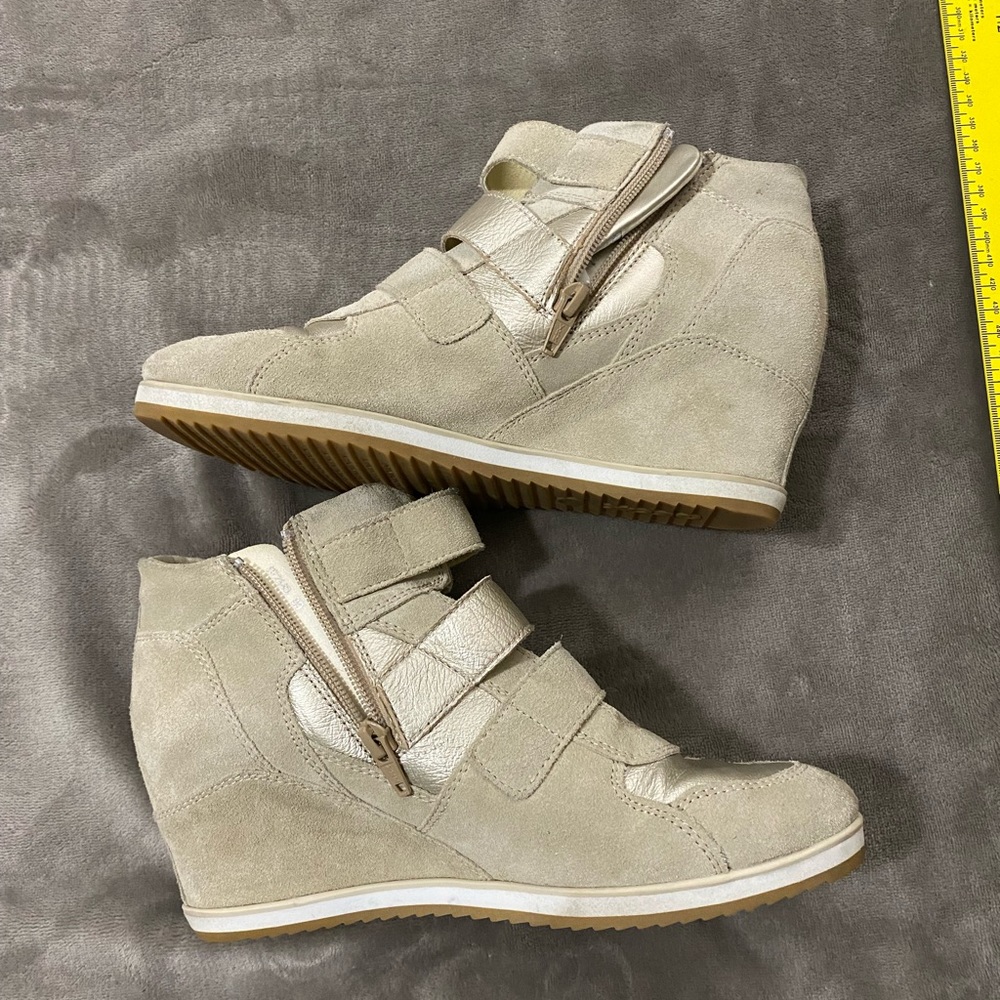 Geox wedge sneakers